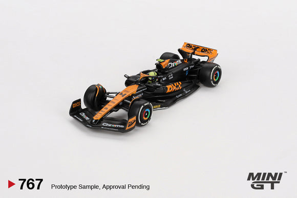 (Pre-Order) 1:64 2023 Lando Norris -- Japanese GP -- #4 McLaren MCL60 -- Mini GT F1