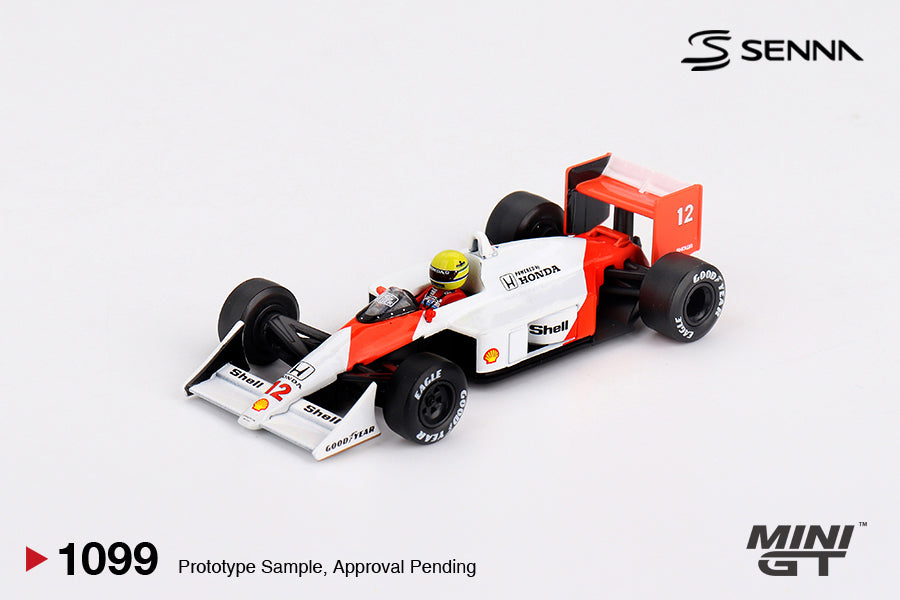 Pre-Order) 1:64 1988 Ayrton Senna -- Japan GP Winner -- #12 McLaren M