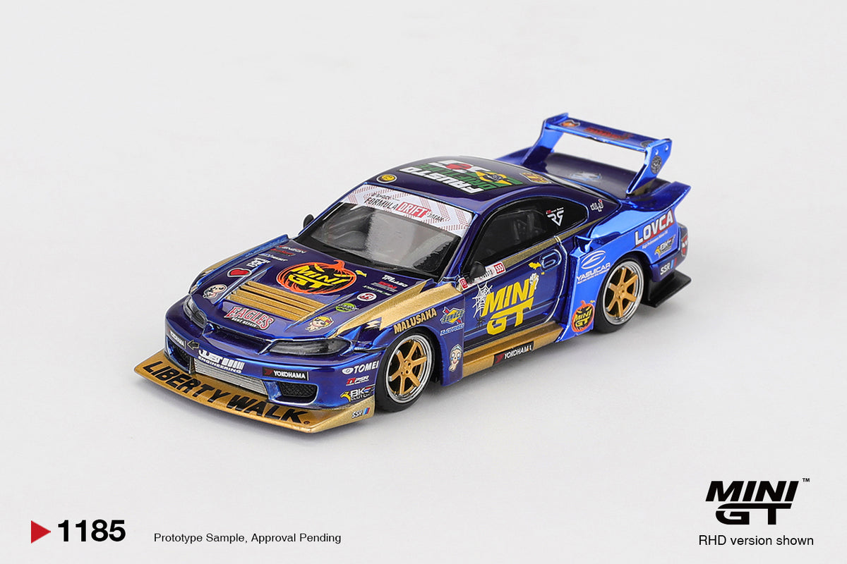 Pre-Order) 1:64 2025 Formula Drift -- #555 HALLOWEEN Nissan LB-Super