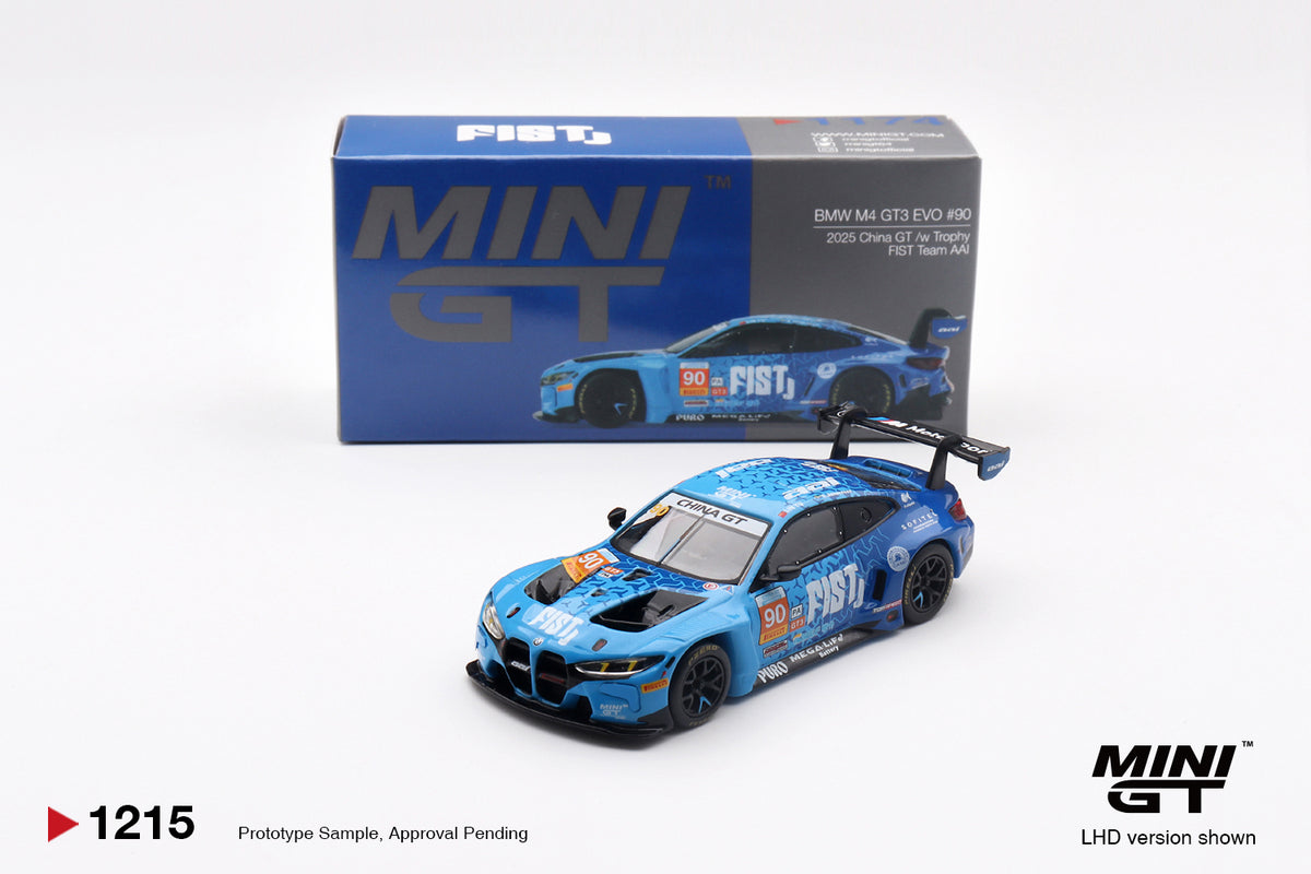 Pre-Order) 1:64 2025 China GT -- #90 FIST Team AAI BMW M4 GT3 Evo --