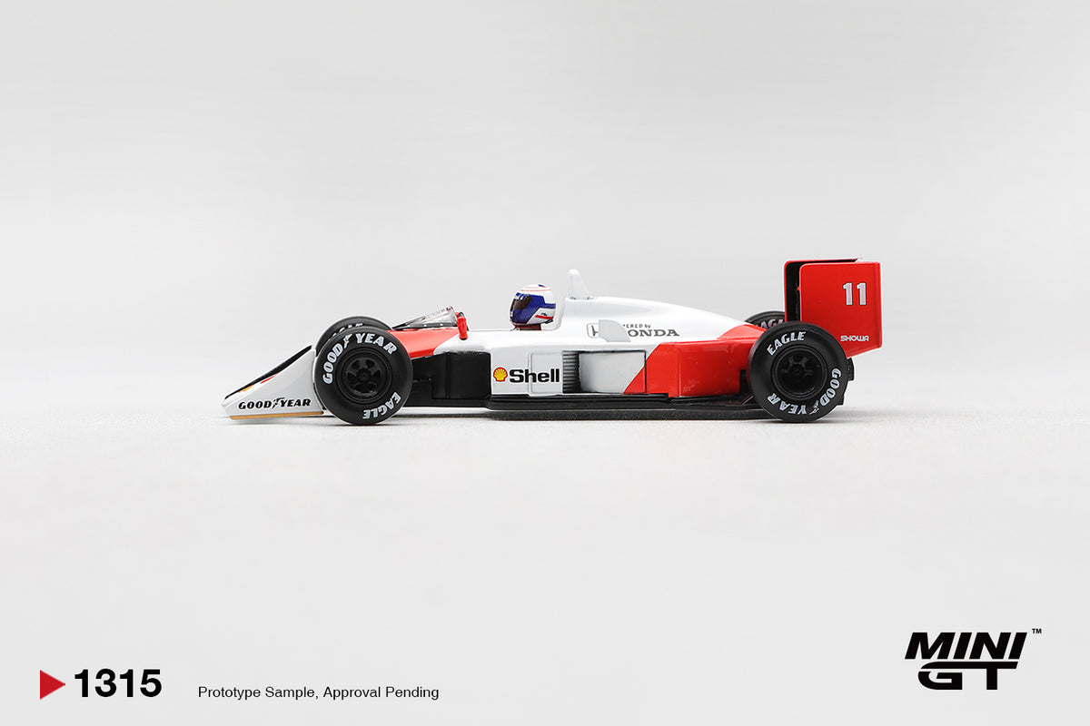 Pre-Order) 1:64 1988 Alain Prost -- Canadian GP -- #11 McLaren MP4/4