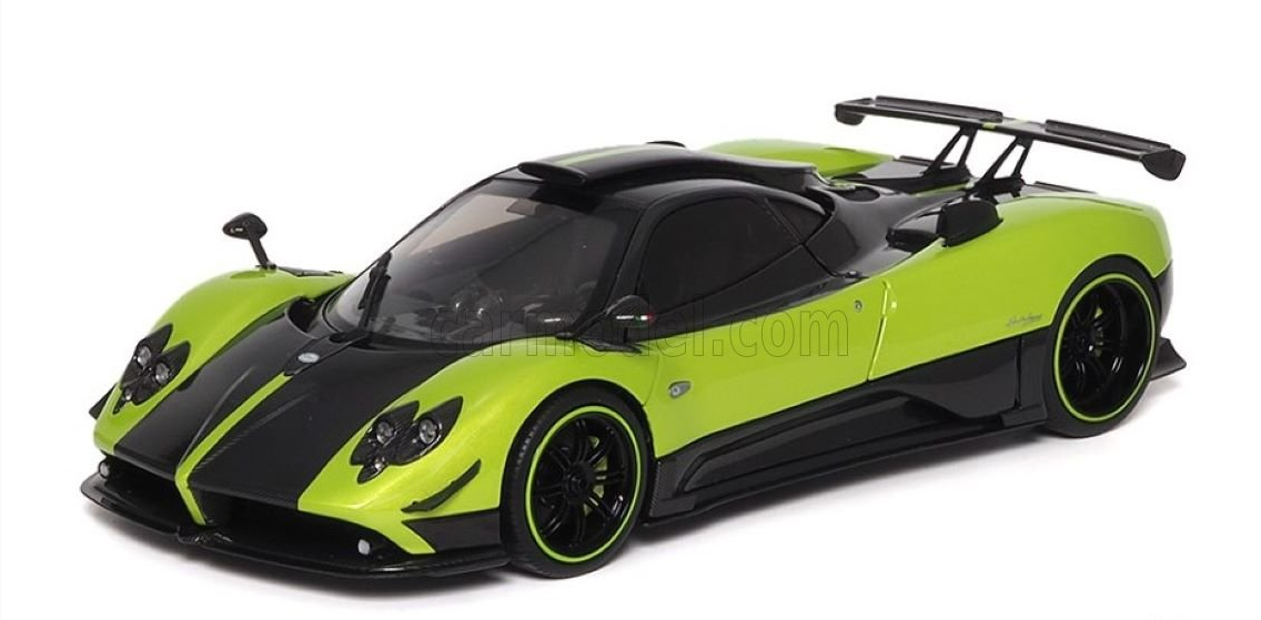 Pagani Zonda 1/18 スケールモデル 1:18 Pagani Zonda Cinque Coupe 2009 - Verde Firenze (Green
