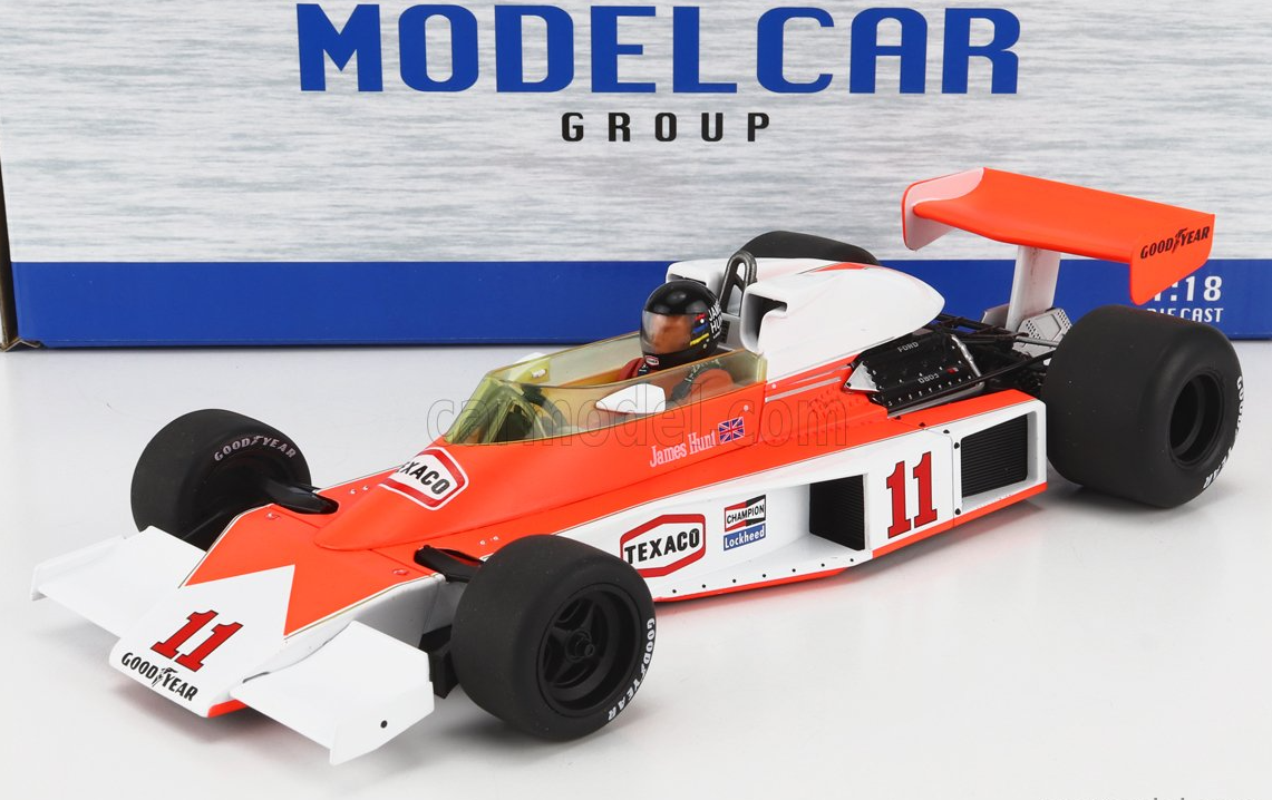 1:18 1976 World Champion James Hunt - McLaren F1 M23 -- Model Car Grou