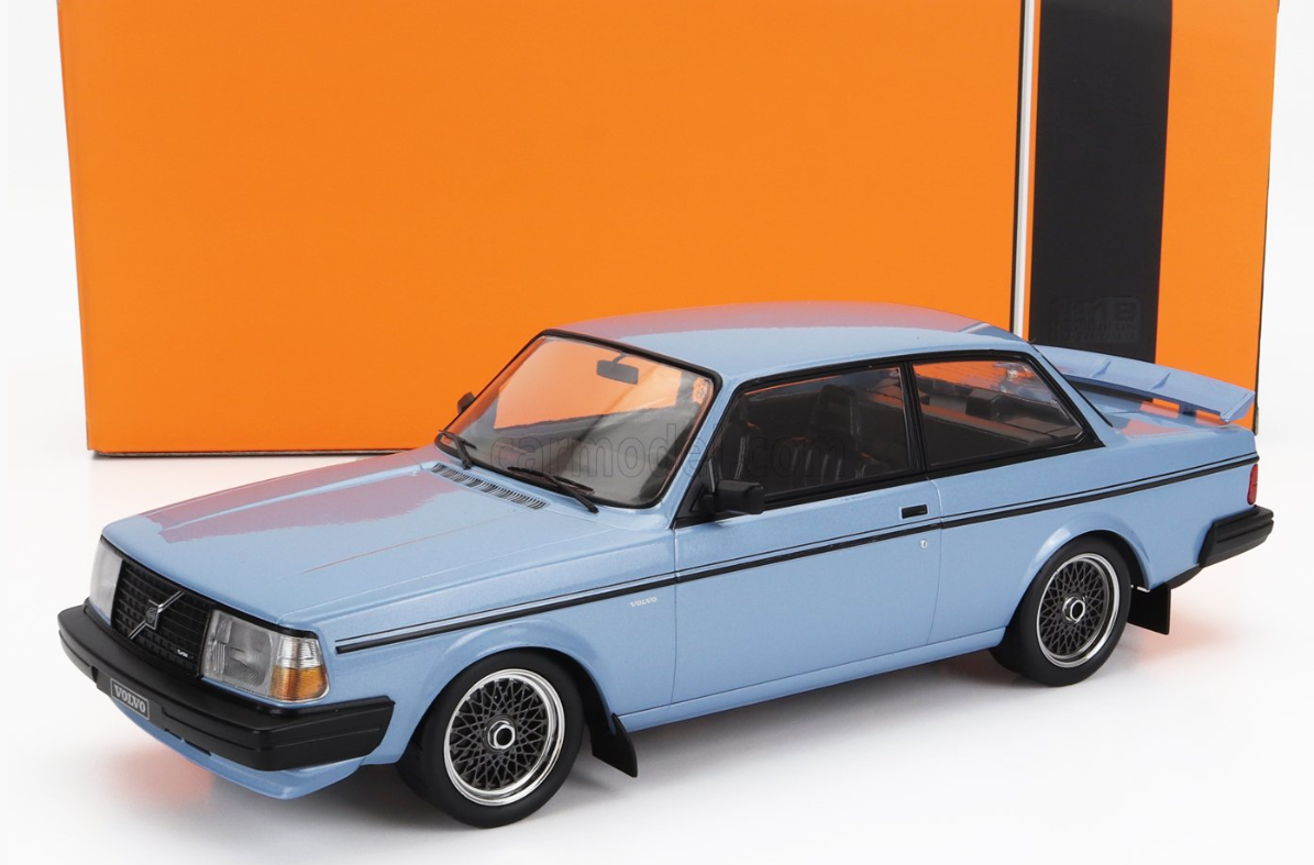 1:18 1985 Volvo 240 Turbo Custom -- Light Blue -- IXO Models 1:18 1985 Volvo 240 Turbo Custom -- Light Blue -- IXO Models
