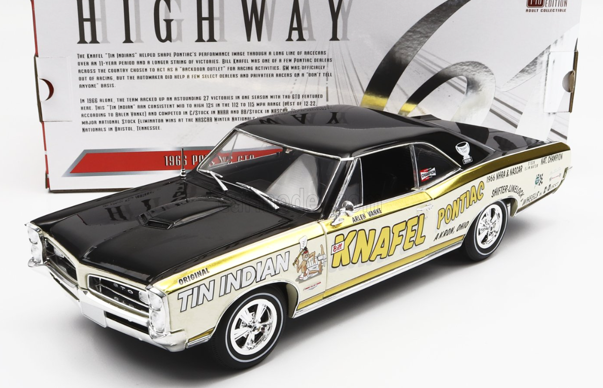 1:18 1966 Pontiac GTO -- Tin Indian Knafel Pontiac -- Highway 61