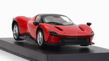1:43 Ferrari Daytona SP3 Spider -- Red -- Bburago Signature Series