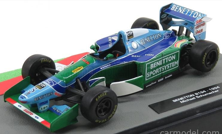 1:43 1994 World Champion -- Michael Schumacher -- Benetton