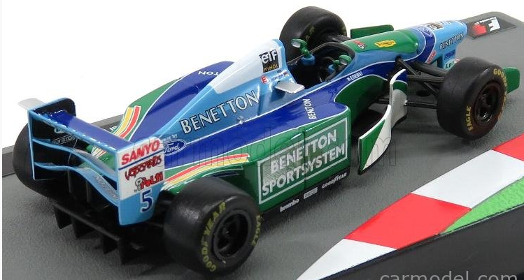 Miniature F1 Benetton Ford - Michael Schumacher - 1/43 - MINICHAMPS - 1994 N°13