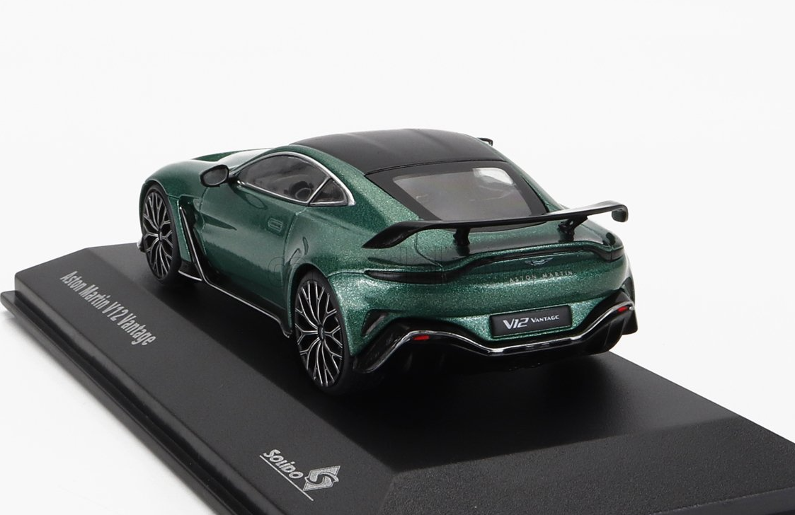 Solido 1/43 – Aston Martin Vantage AM – Vert Métallique – Miniature Neuve