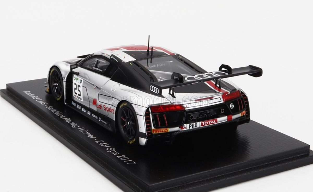 1:43 2017 Spa 24h Winner -- #25 Audi R8 LMS -- Spark 1:43 2017 Spa 24h Winner -- #25 Audi R8 LMS -- Spark