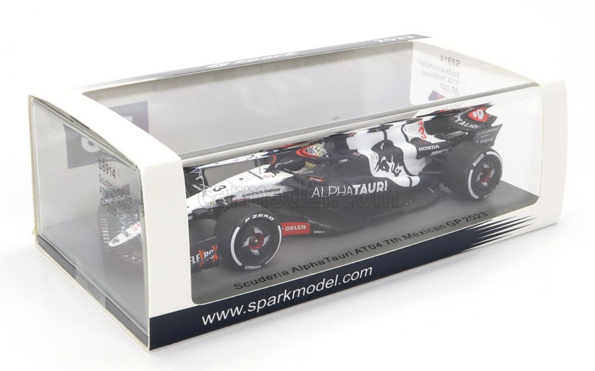 Fórmula 1 AlphaTauri AT04 Scuderia AlphaTauri Nyck de Vries 2023 1:64 Spark - 20 anos! Loja on Fórmula 1 AlphaTauri AT04 Scuderia AlphaTauri Nyck de Vries 2023 1:64 Spark - 20 anos! Loja on
