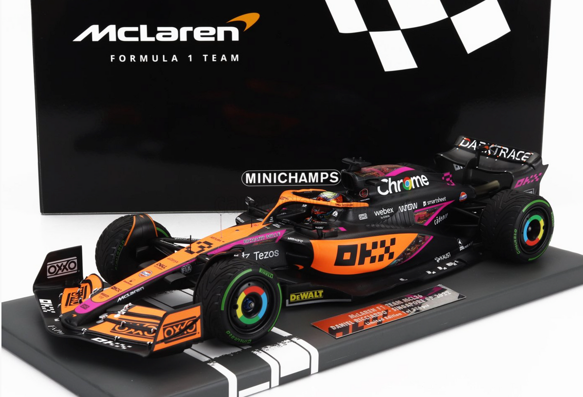 Daniel Ricciardo McLaren F1 Team MCL36 Formule 1 GP d'Australie 2022 Édition limitée 1/43 Daniel Ricciardo McLaren F1 Team MCL36 Formule 1 GP d'Australie 2022 Édition limitée 1/43