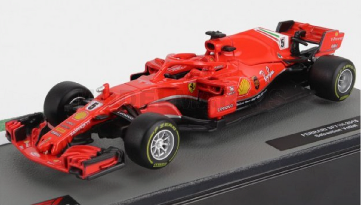 ミニカー Looksmart 1/43 Ferrari SF71H #5 2018 1/43 Ferrari Racing 2018 Ferrari SF71H #5 Sebastian Vettel Car
