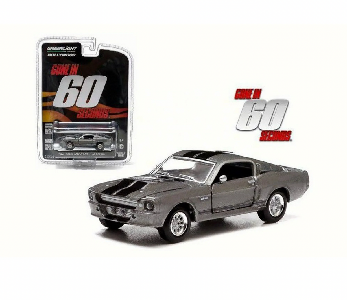 1:64 Eleanor - Gone in 60 Seconds - 1967 Ford Mustang Shelby GT500 --
