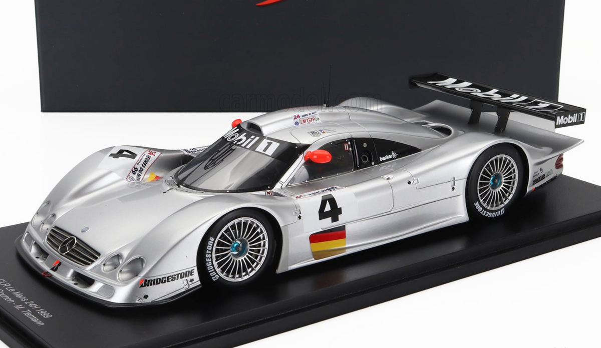 1:18 1999 Le Mans 24Hr -- Webber/Gounon/Tiemann -- #4 Mercedes CLR AMG