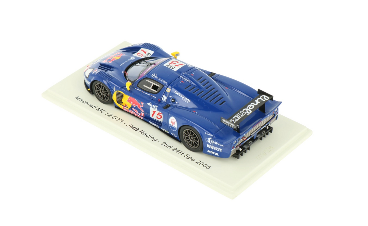 1:43 2005 Spa 24h -- #15 Maserati MC12 GT1 -- Spark 100 Years of Spa 2
