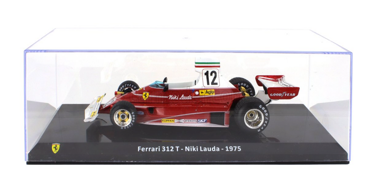 1:24 1975 Niki Lauda -- World Champion -- #12 Ferrari 312 T -- Atlas/E