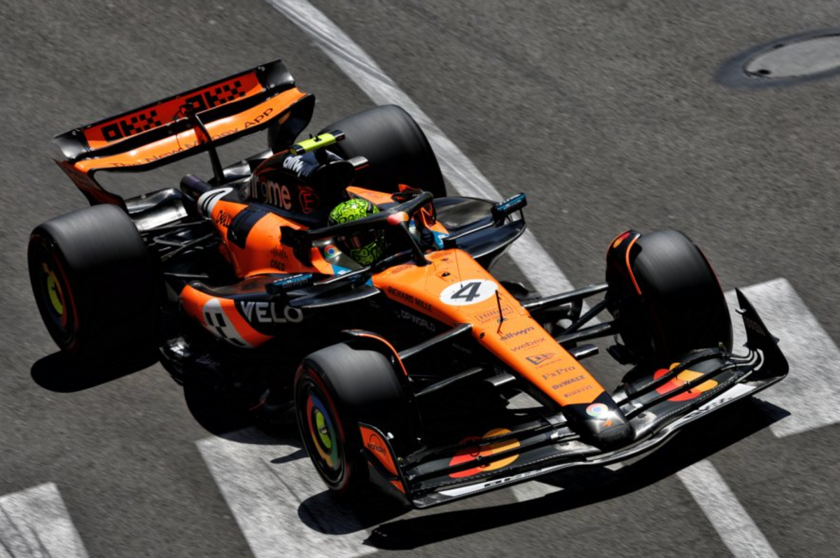Pre-Order) 1:18 2025 Lando Norris -- Monaco GP Winner -- #4 McLaren M