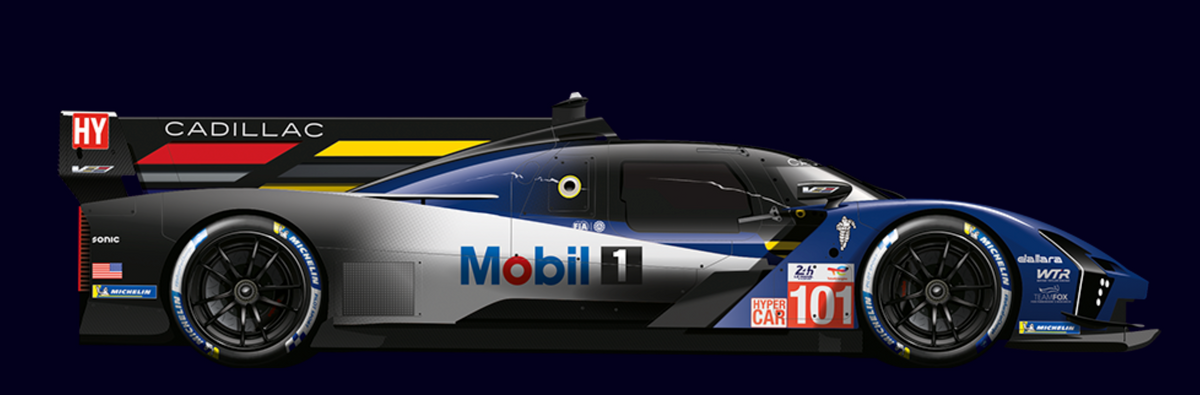 Pre-Order) 1:18 2025 Le Mans 24h -- #101 Cadillac WTR -- Spark
