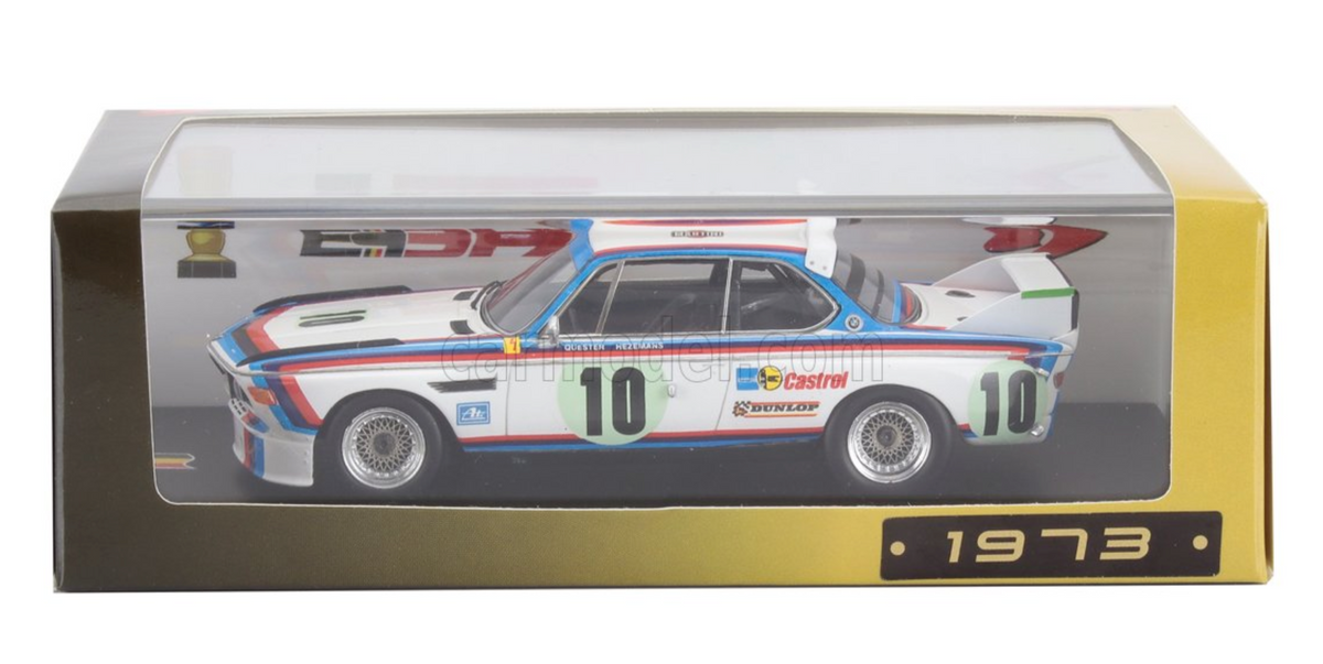 SPARK 1/43 BMW 3.0 CSL ルマン 1973 Diecast model cars Bmw 3.0 CSL 1/43 Spark CSL No.50 Amon Stuck 24h