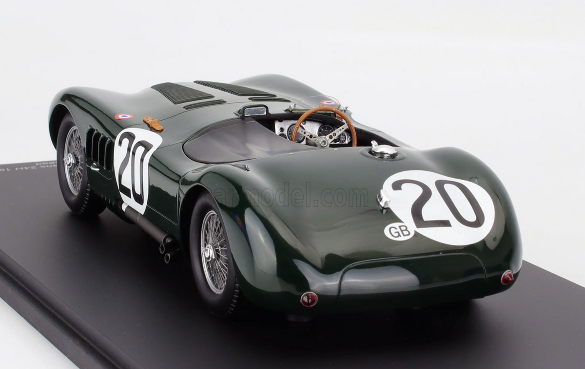 Modèle Voiture De Collection 1:18 - Jaguar XK 120C #20 - Vainqueur Le Mans 1951 - Spark