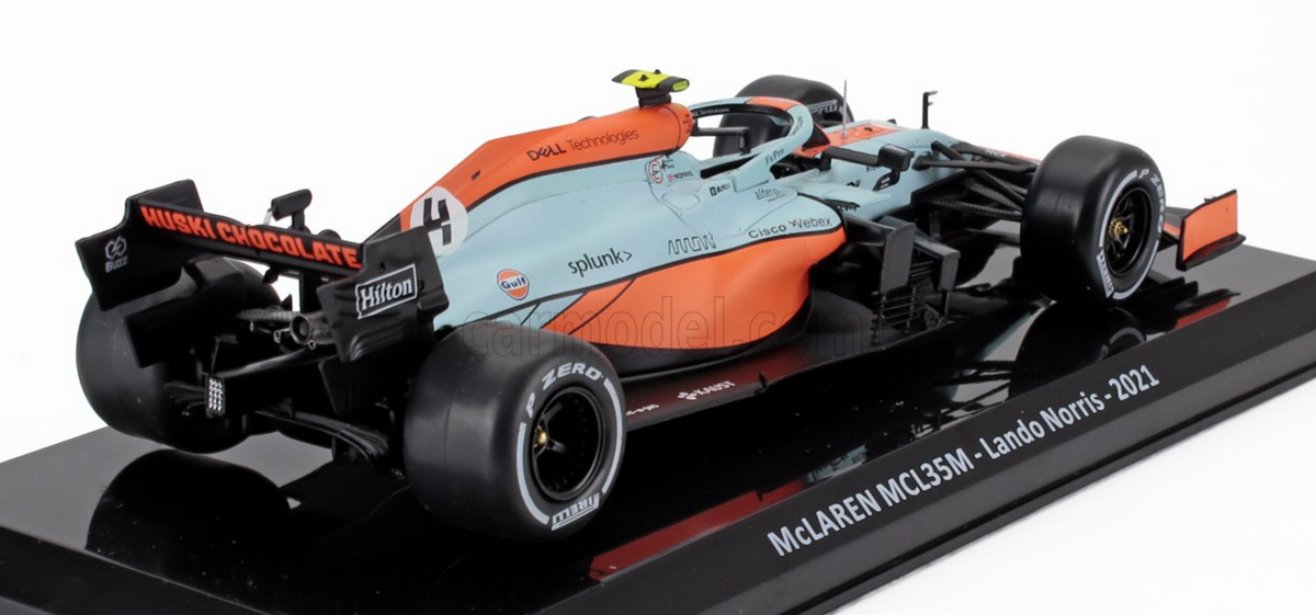 1:24 2021 Lando Norris -- Monaco GP -- #4 McLaren MCL35 -- Atlas/Edico