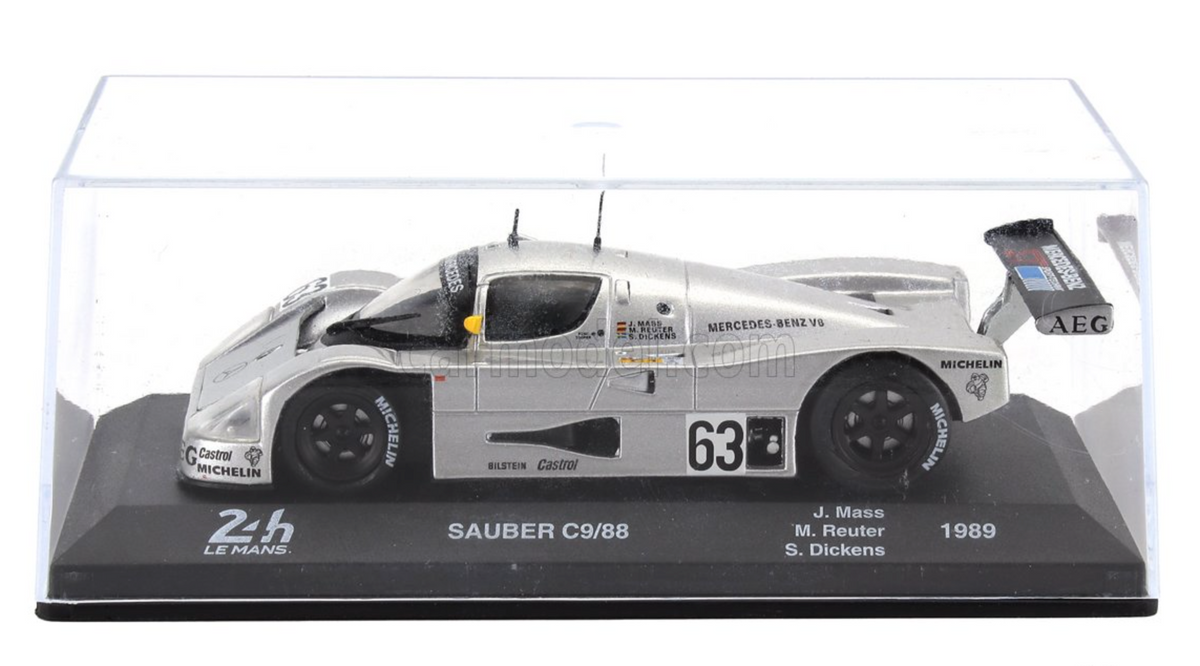 hpi 1/43 Sauber Mercedes C9 ＃63 1989 Starter Models 1/43 Scale LM051 - Sauber Mercedes C9 #63 Winner Le