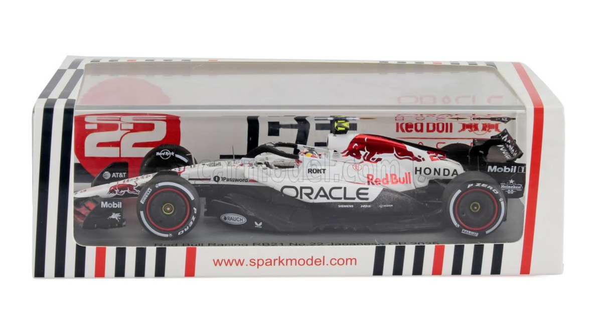 ミニカー Red Bull Racing RB21 Yuki Tsunoda 43/1 1:43 2025 Yuki Tsunoda -- Japanese GP -- #22 Red Bull RB21