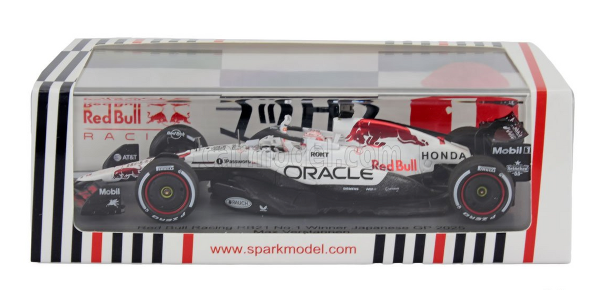 1:43 2025 Max Verstappen -- Japanese GP Winner -- #1 Red Bull RB21 --