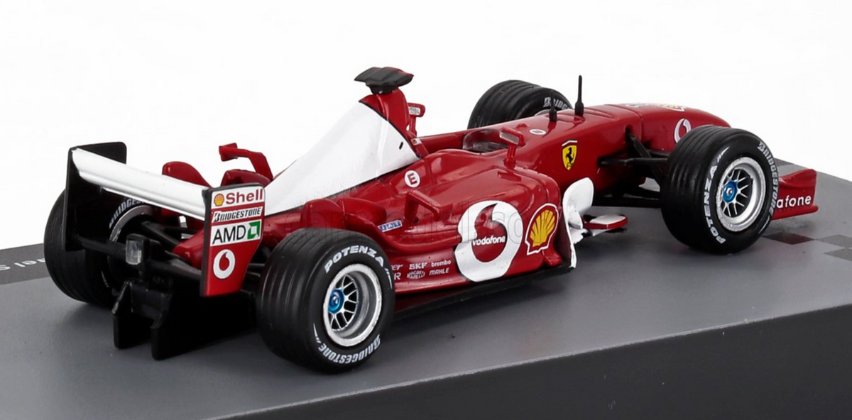1:43 2003 Michael Schumacher -- World Champion -- #1 Ferrari -- Atlas/