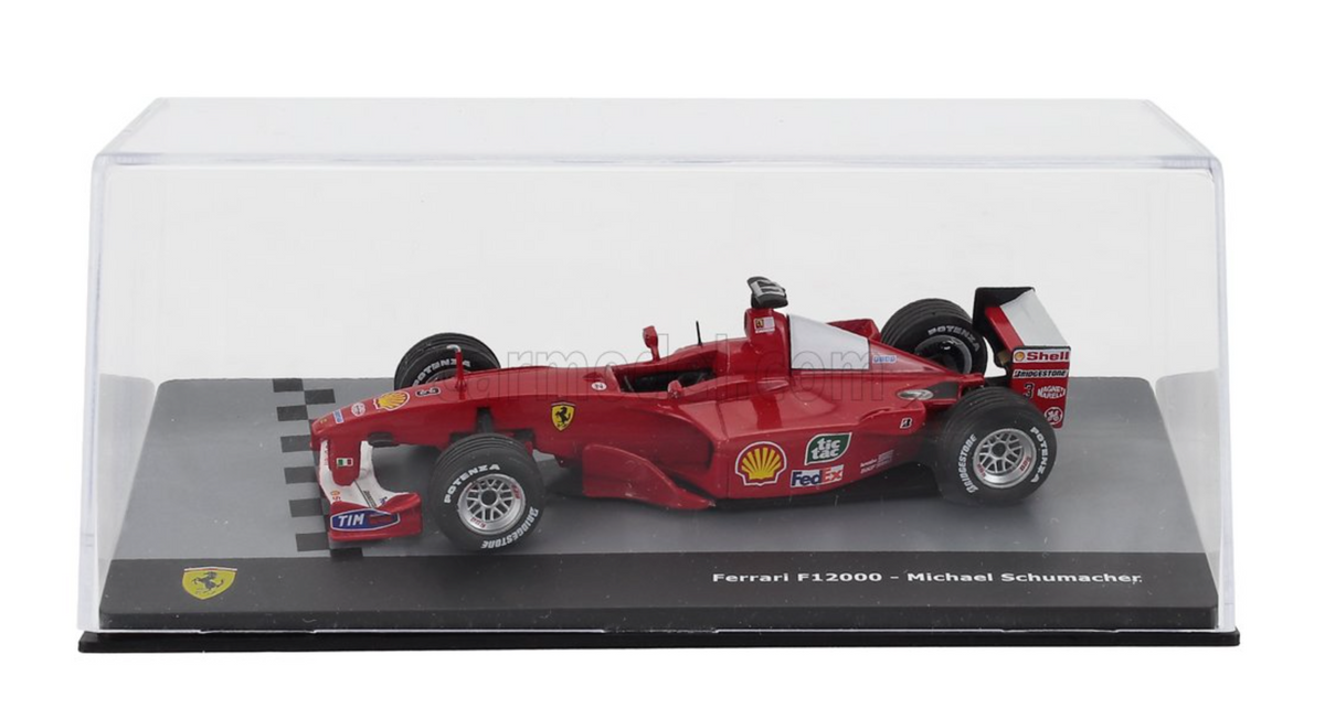 1:43 2000 Michael Schumacher -- World Champion -- #3 Ferrari -- Atlas/