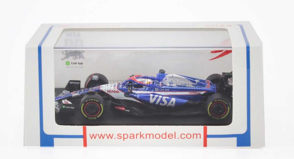 1:64 2024 Daniel Ricciardo -- Japanese GP -- #3 VCARB -- Spark F1 Y372