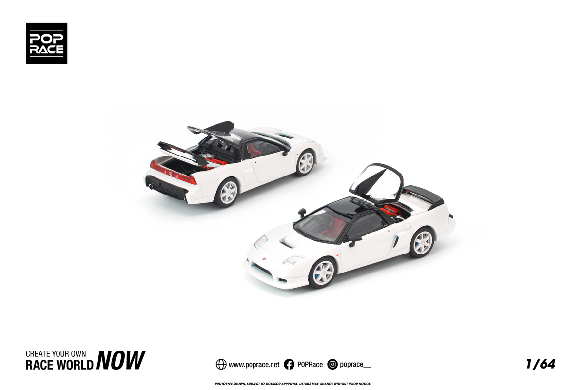 Pre-Order) 1:64 Honda NSX-R GT -- White -- Pop Race