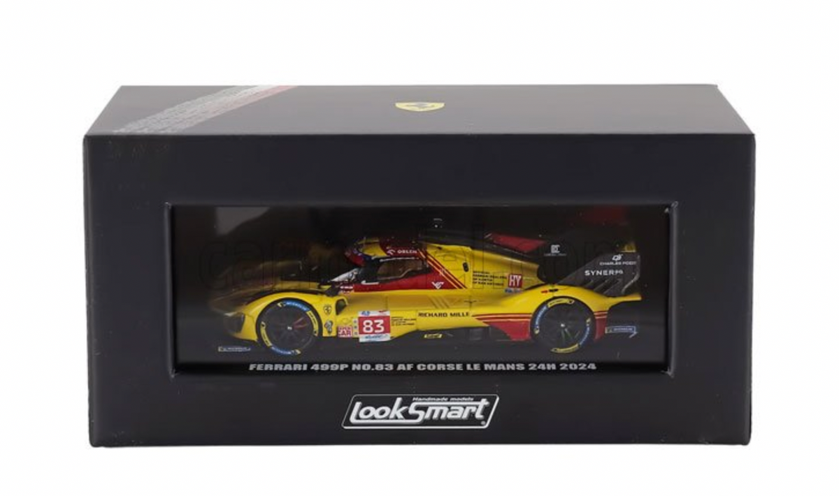 1:64 2024 LeMans 24h -- #83 Ferrari 499P -- Looksmart LS64007LM 1:64 2024 LeMans 24h -- #83 Ferrari 499P -- Looksmart LS64007LM