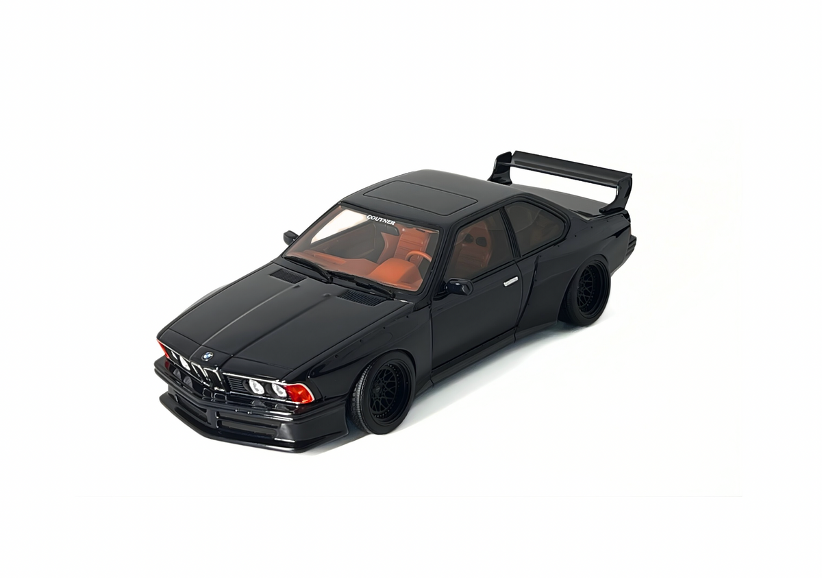 Pre-Order) 1:18 BMW 635 Csi (E24) Widebody by Coutner -- Deep Blue Me