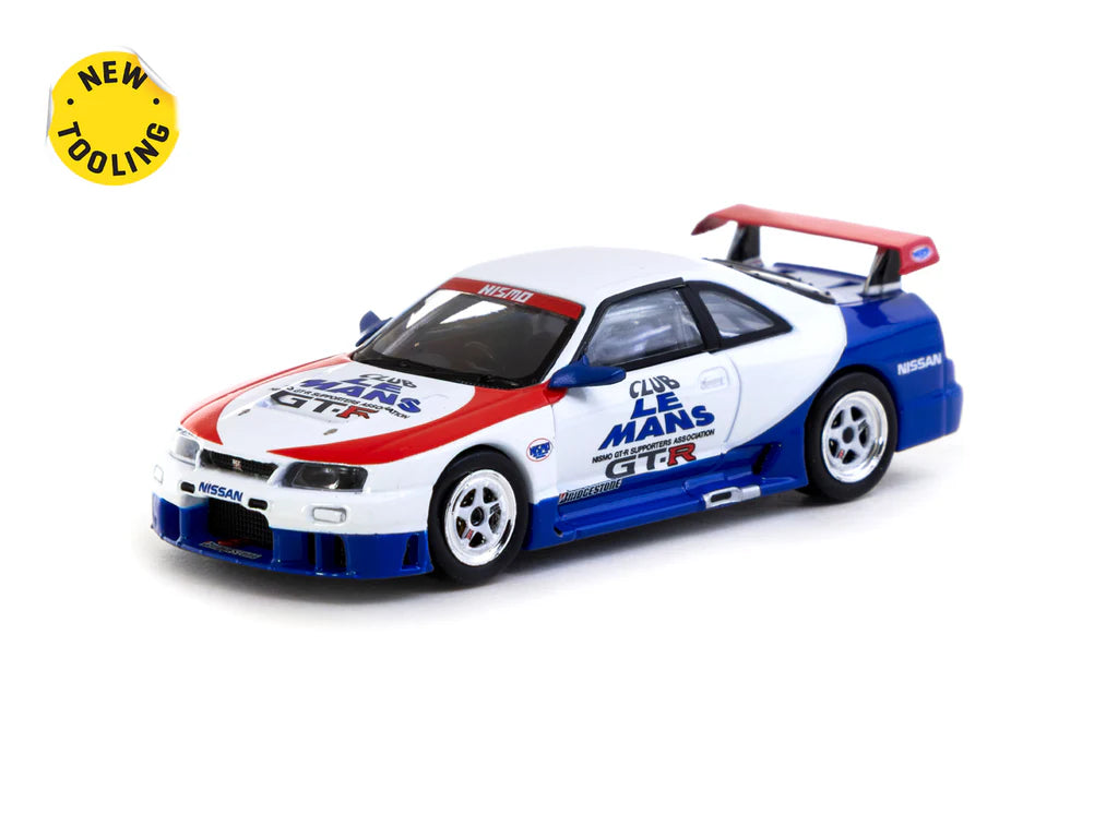 1:64 Nissan R33 Skyline NISMO GT-R LM -- LeMans Test Car -- Tarmac Wor