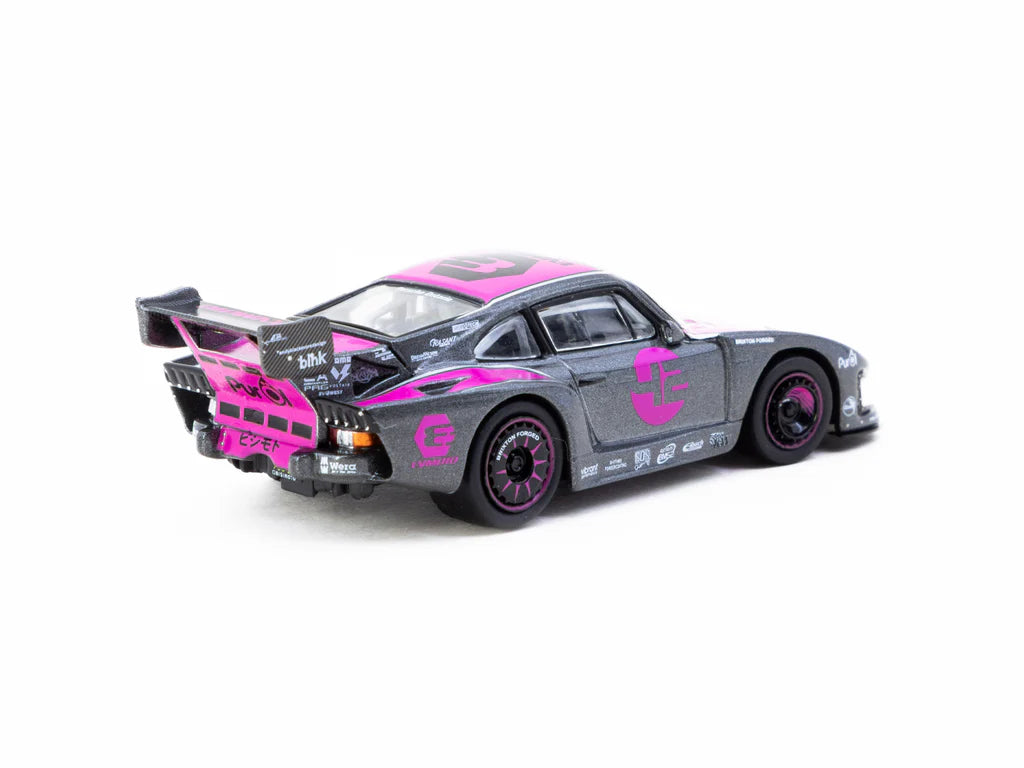 Miniature IXO 1/43 – Porsche 935 K3V Bisimoto Design 1980 – Gris – Neuf