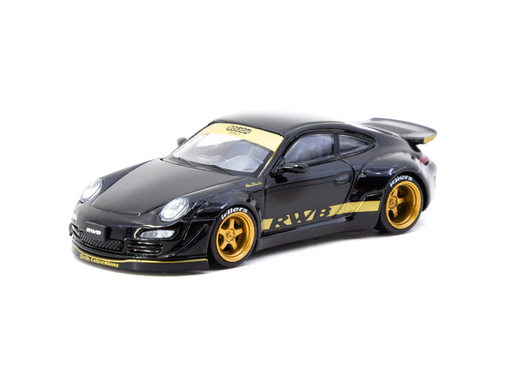 1:64 RWB 997 -- Black -- Tarmac Works (Porsche 911)