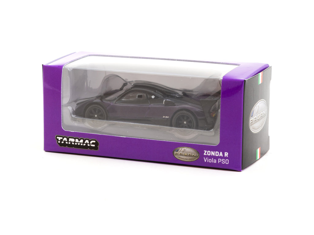 Tarmac Works GLOBAL64 Pagani Zonda R Viola PSO - Auto Pressofusa Scala 1:64