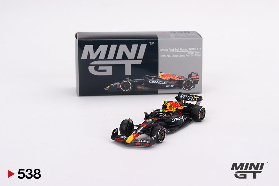 1:64 2022 Sergio Perez -- Abu Dhabi GP -- Red Bull RB18 F1 -- Mini GT