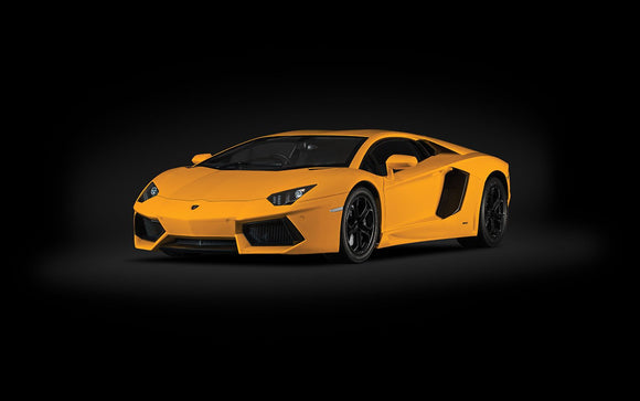 1:8 Lamborghini Aventador LP720-4 -- Giallo Orion (Yellow) -- Pocher