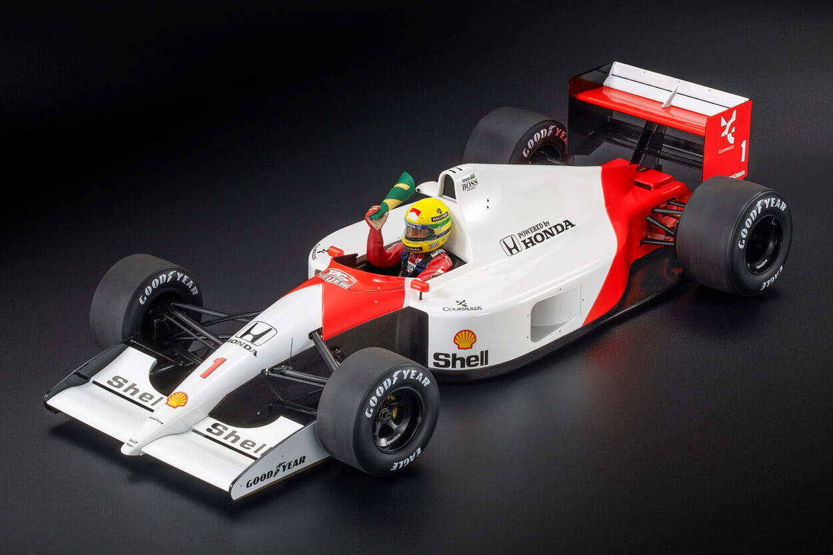 Pre-Order) 1:12 1991 Ayrton Senna -- Brazilian GP Winner -- McLaren M