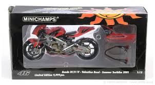 1:12 2001 Valentino Rossi -- #46 Honda RC211V -- Summer Test -- Minich