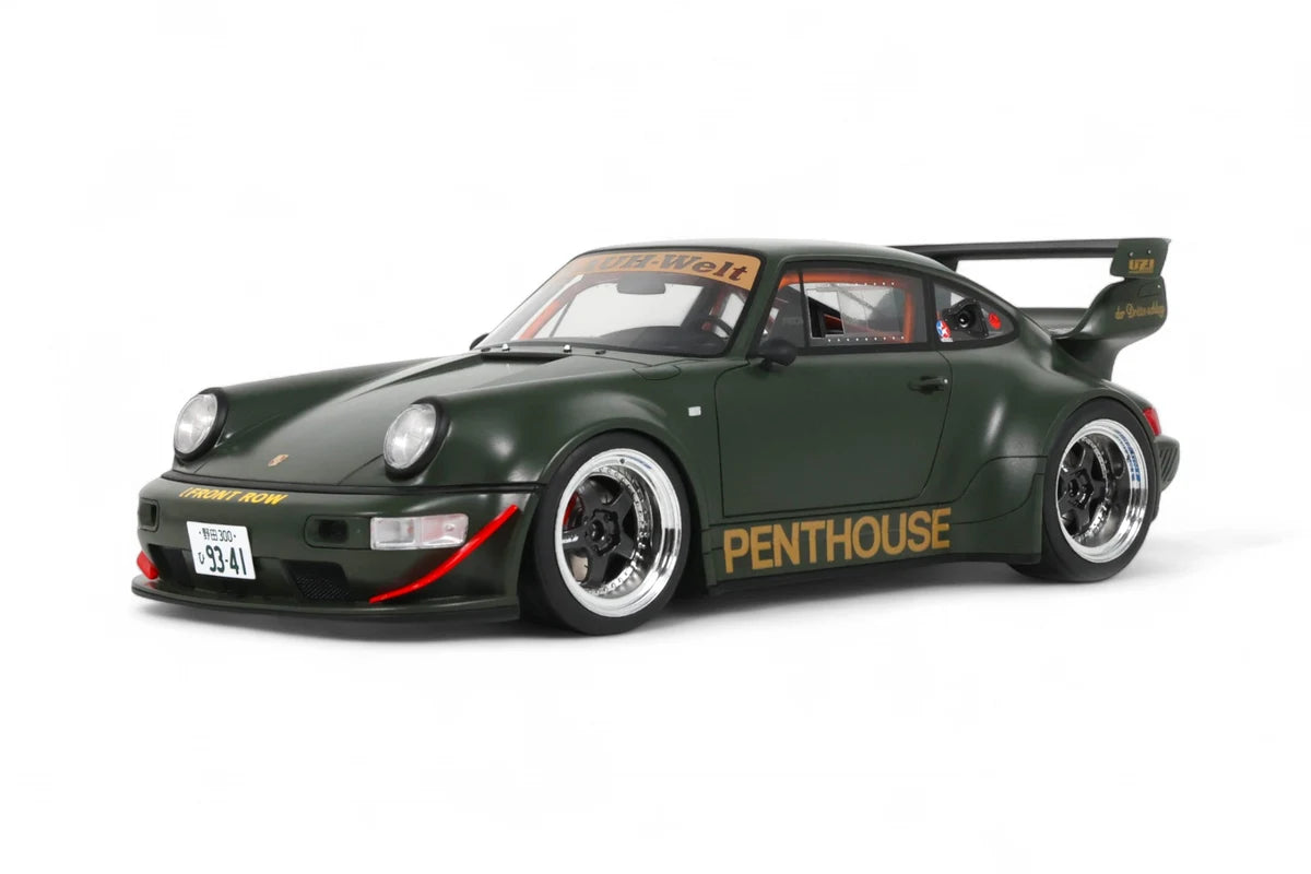 1:18 RWB 964 (Porsche 911) -- Penthouse Dark Green -- GT Spirit GT559