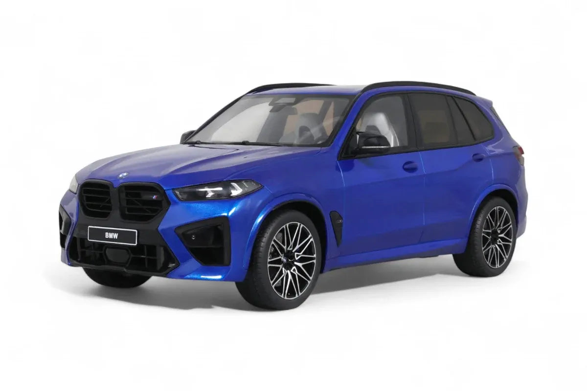 1:18 BMW X5 M (G05) Competition -- Blue Metallic -- GT Spirit GT967