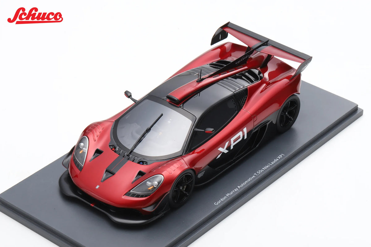 1:18 Gordon Murray Automotive T.50s Niki Lauda -- XP1 Red/Black -- Sch