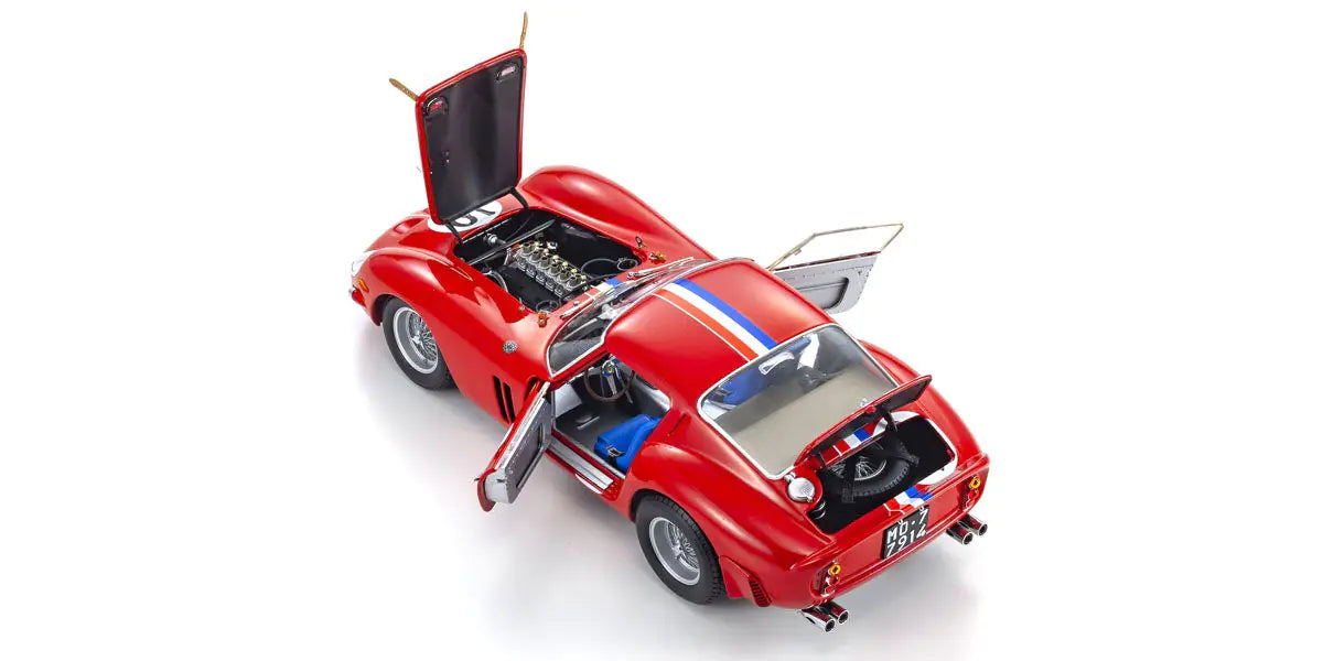 1:18 1962 Le Mans 24 Hour 2nd Place -- #19 Ferrari 250 GTO -- Kyosho