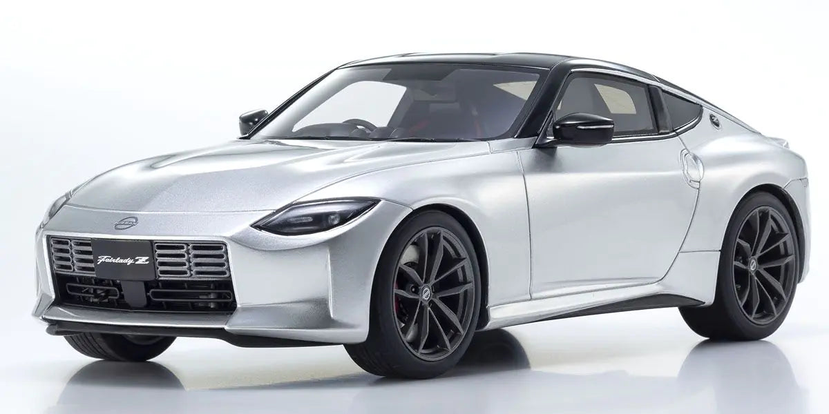 1:18 Nissan Fairlady Z Coupe 2023 -- Silver -- Kyosho Samurai