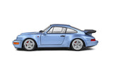 1:18 1990 Porsche 911 (964) Turbo -- Horizon Blue Metallic -- Solido