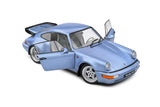 1:18 1990 Porsche 911 (964) Turbo -- Horizon Blue Metallic -- Solido
